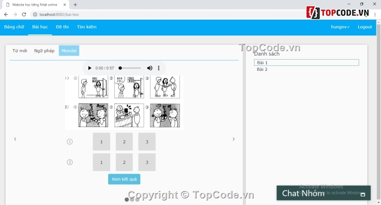 web học tiếng nhật trực tuyến,Web học tiếng nhật,code web học tiếng nhật,code web học tiếng nhật MVC