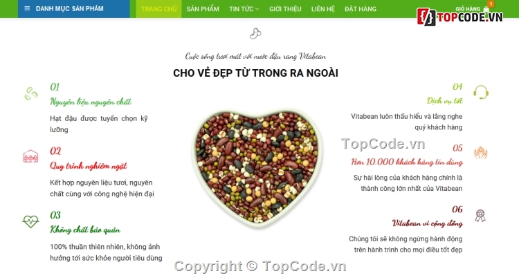 website bán thực phẩm chức năng,web thực phẩm chức năng,website bán hàng thực phẩm,code web thực phẩm chức năng