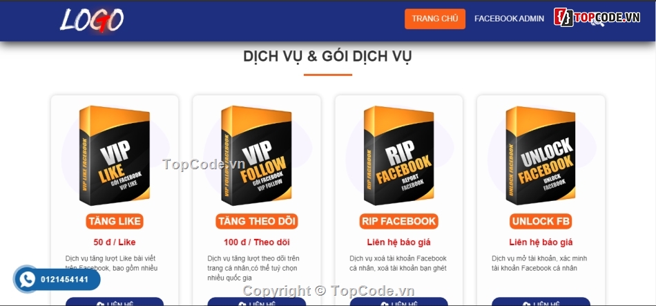 Code web dịch vụ facebook.,code dịch vụ,code facebook,code dịch vụ dame,mã nguồn dịch vụ facebook,dịch vụ facebook