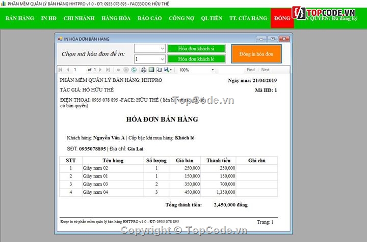 quản lý bán hàng,Quản lý bán hàng C#,Mã nguồn quản lý bán hàng,Phần mềm quản lý bán hàng,C# quản lý bán hàng