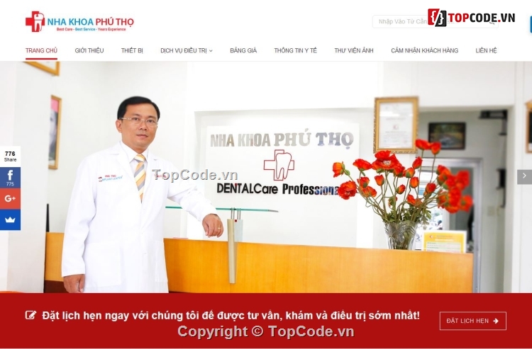 website nha khoa,website đặt lịch khám online,website phòng khám nha khoa,Website phòng khám nha khoa,code web nha khoa,web phòng khám nha khoa