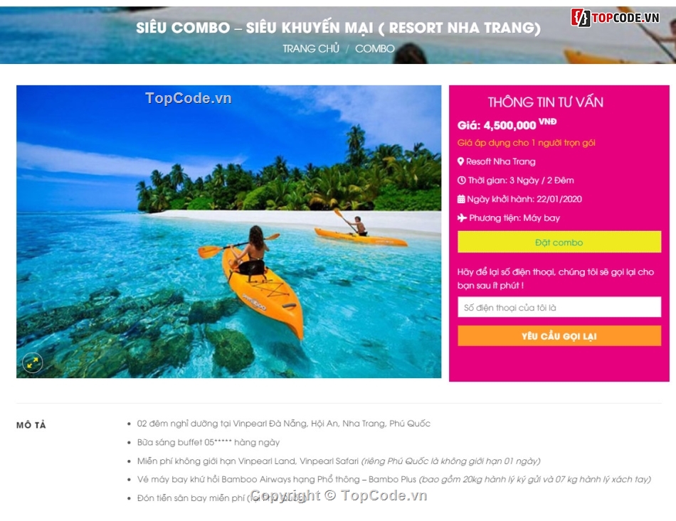 Theme Flatsome,web tour  du lịch,Mẫu web du lịch,website du lịch,sharecode website du lịch