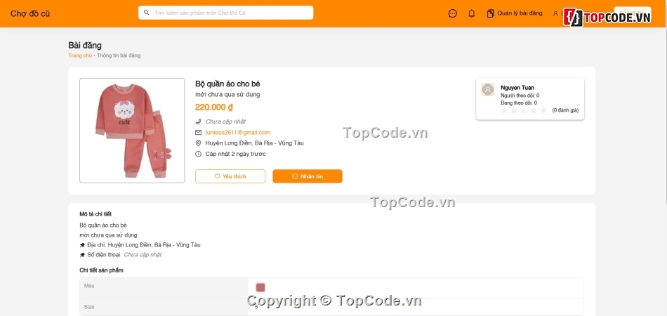 Website bán đồ trẻ em,Shop bán đồ trẻ em,app bán đồ cũ,đồ chơi trẻ em