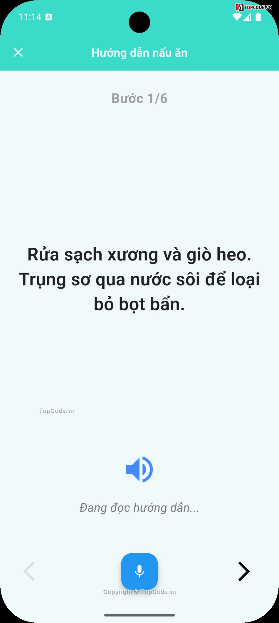 App Dạy Nấu Ăn,Android,Flutter