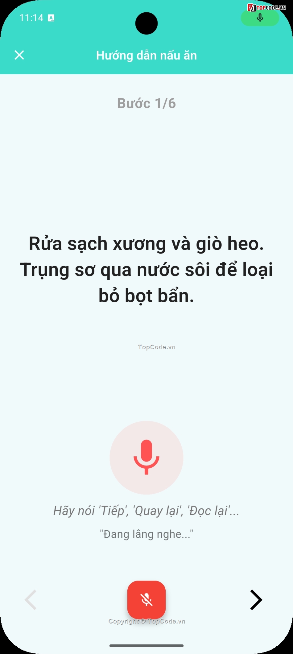 App Dạy Nấu Ăn,Android,Flutter