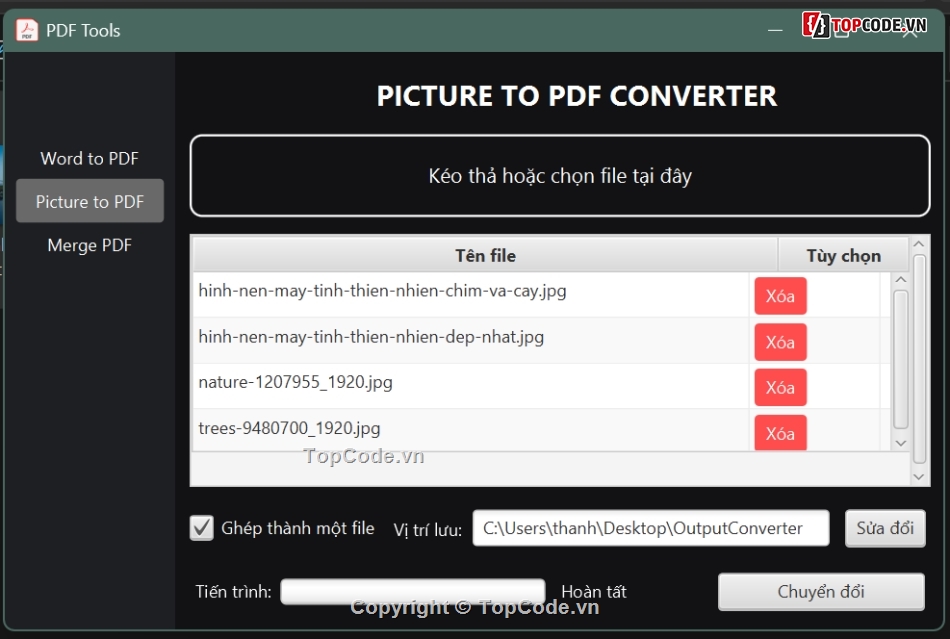 phần mềm công cụ pdf,phần mềm pdf,code phần mềm công cụ PDF