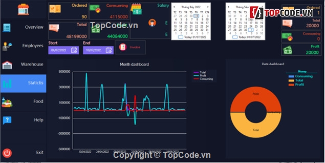 winform quản lý nhà hàng,Đồ án quản lý nhà hàng,Đồ án C# quản lý nhà hàng,Phần mềm quản lý bán hàng C#