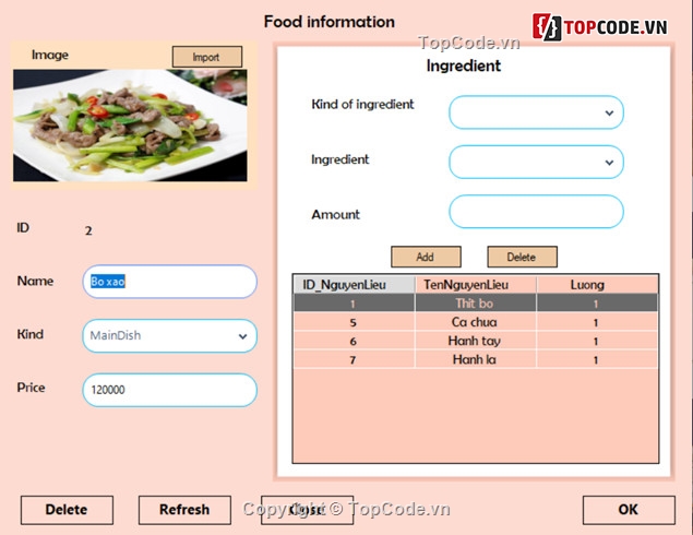 winform quản lý nhà hàng,Đồ án quản lý nhà hàng,Đồ án C# quản lý nhà hàng,Phần mềm quản lý bán hàng C#