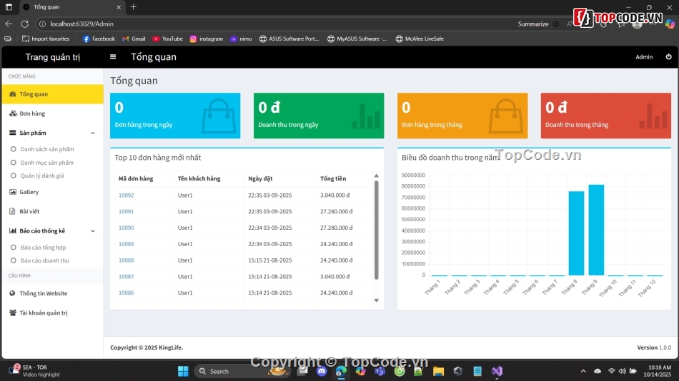 ASP.NET,MVC,ASP.NET C#,SQLServer,MVC ASP.NET C#,C# Quản