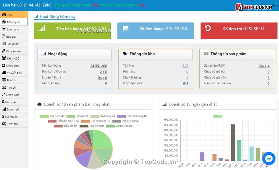 Code quản lý bán hàng,quản lý bán hàng,phần mềm bán hàng,phần mềm bán hàng pos,phần mềm quản lý bán hàng