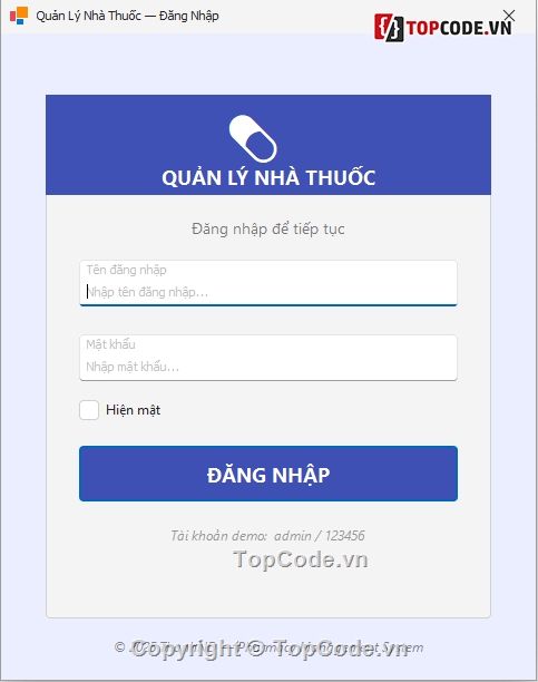 phần mềm bán thuốc và quản lý kho c#,hệ thống quản lý nhà thuốc c# winform,phần mềm quản lý nhà thuốc c#
