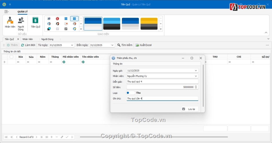 Phần mềm quản lý nhân sự HRM Thu Chi Quỹ Full CSDL,Phần mềm quản lý nhân sự Full CSDL,Phần mềm quản lý thu chi quỹ Full CSDL,Phần mềm HRM Full CSDL