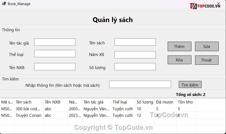 Quản lý thư viện c# 3 lớp,quản lý thư viện C#,c# quản lý thư viện,đồ án c# quản lý thư viện,quản lý thư viện 3 lớp,Code đồ án quản lý thư viện C#