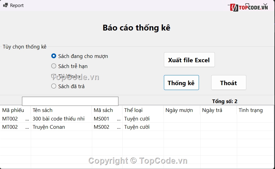 Quản lý thư viện c# 3 lớp,quản lý thư viện C#,c# quản lý thư viện,đồ án c# quản lý thư viện,quản lý thư viện 3 lớp,Code đồ án quản lý thư viện C#