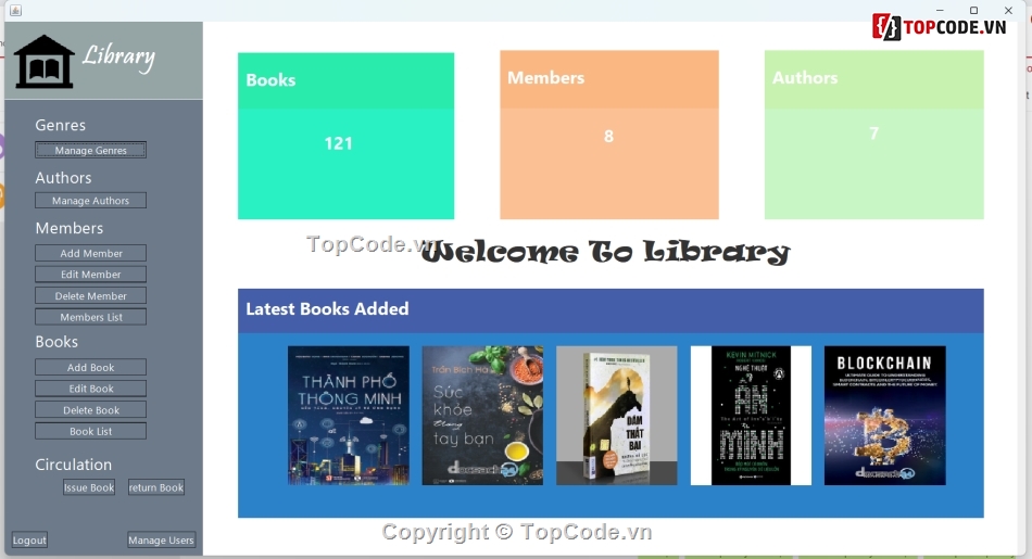 quản lý sách thư viện java,quản lý thư viện java,Phần mền quản lý thư viện java