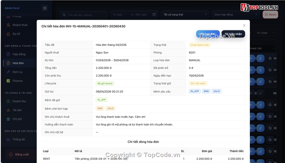 quản lý,Phần mềm quản lý nhà trọ,quản lý nhà trọ,nhà trọ,code quản lý nhà trọ