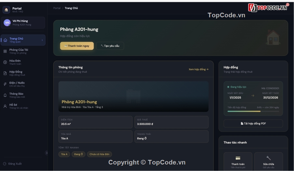 quản lý,Phần mềm quản lý nhà trọ,quản lý nhà trọ,nhà trọ,code quản lý nhà trọ