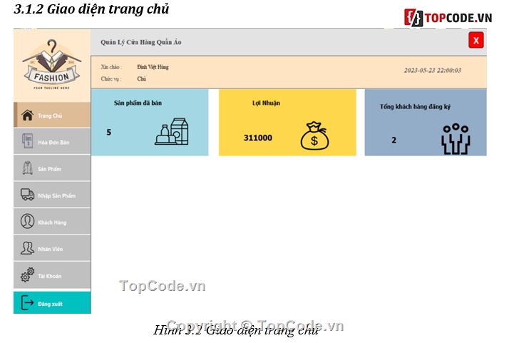 3 lớp,Project Quản Lý Cửa Hàng,C# Quản Lý