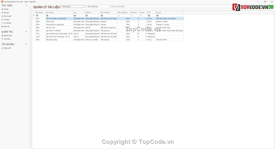giải pháp quản lý mượn trả sách c# winform,hệ thống quản lý thư viện c# sql server 3 lớp,phần mềm quản lý thư viện c#