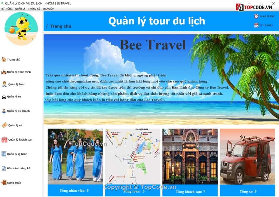 quản lý tour,quản lý khách sạn,quản lý