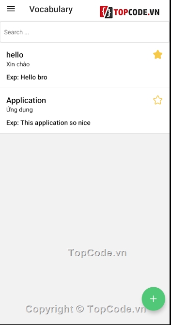 app tiếng anh,từ vựng tiếng anh,React Native,hỗ trợ học tiếng anh
