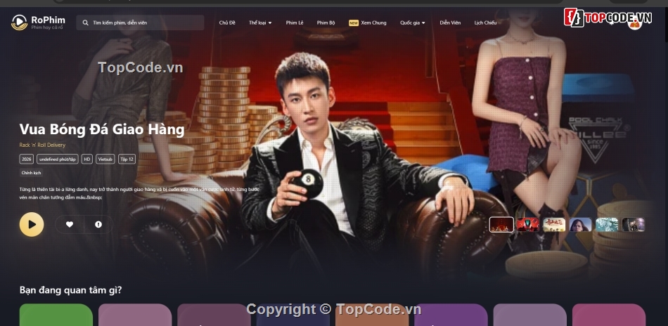 website phim,Laravel,ophim,rophim