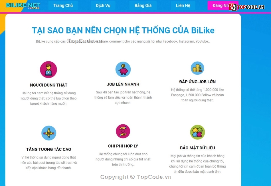 code facebook,code order dịch vụ facebook,code order dịch vụ