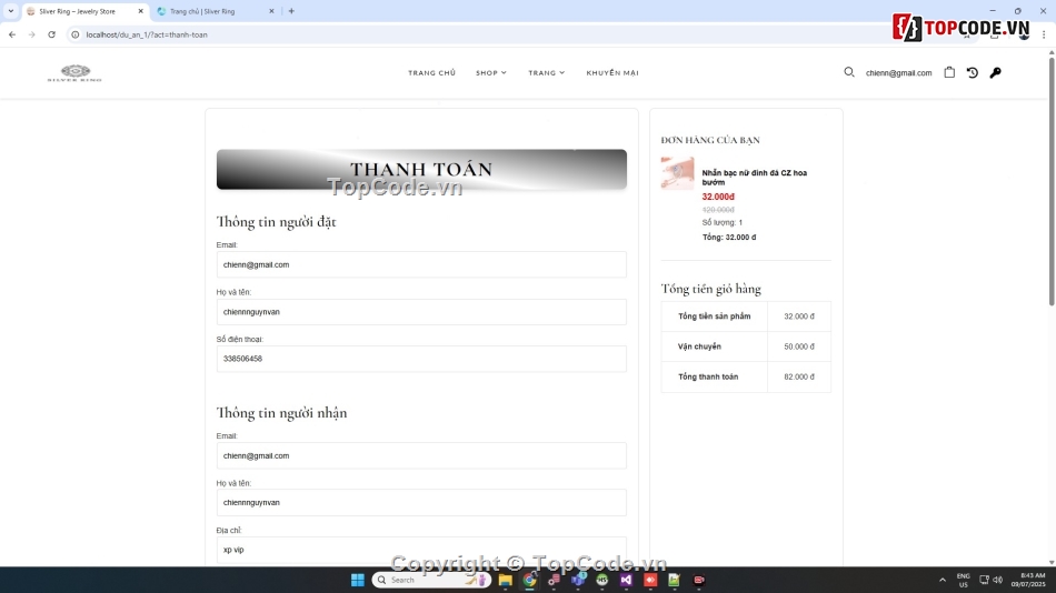Share code đồ án bán trang sức php mysql,Share code đồ án web bán hàng trang sức php,đồ án web bán trang sức php mysql