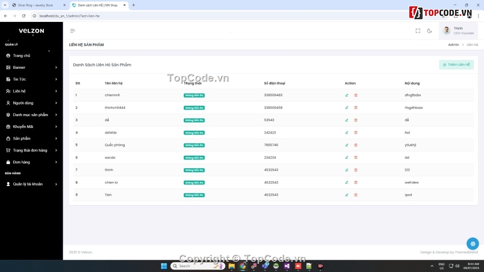 Share code đồ án bán trang sức php mysql,Share code đồ án web bán hàng trang sức php,đồ án web bán trang sức php mysql