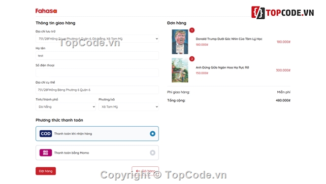 code đồ án web bán sách,Đồ án tốt nghiệp web bán sách full code báo cáo,Website bán sách java mysql,Đồ án web bán sách thanh toán momo,Web bán sách spring mysql 2026