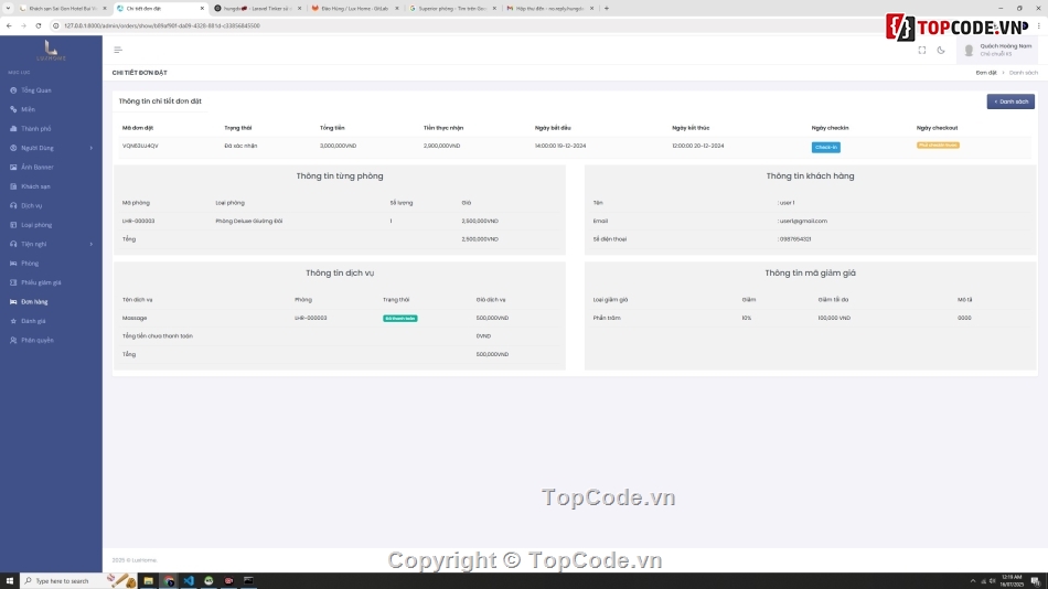 đồ án web quản lý đặt phòng khách sạn,web quản lý đặt phòng khách sạn php mysql,đặt phòng khách sạn php mysql