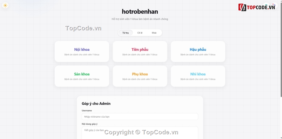Đồ án web app hỗ trợ làm bệnh án y khoa,Đồ án tốt nghiệp y sinh tích hợp AI y học,Web app cộng tác làm bệnh án nhóm qua WebSocket