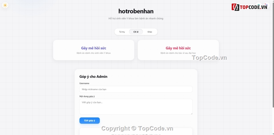 Đồ án web app hỗ trợ làm bệnh án y khoa,Đồ án tốt nghiệp y sinh tích hợp AI y học,Web app cộng tác làm bệnh án nhóm qua WebSocket