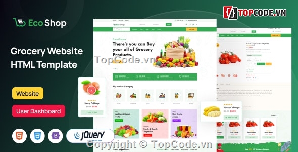 code web ẩm thực,cửa hàng tạp hóa,bán trái cây,thực phẩm hữu cơ,template bán hàng,htmlcss