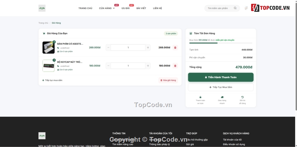 website shop bàn phím,Website bán bàn phím,shop bàn phím,shop keycap,php mysql,website quản lý bán hàng