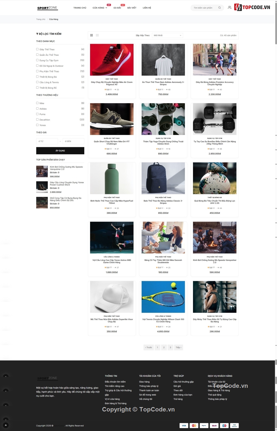 share code web the thao laravel,source code bán đồ thể thao php mysql,code web ban quan ao giay the thao,share code web nike adidas sepay,source code ban hang laravel flash sale