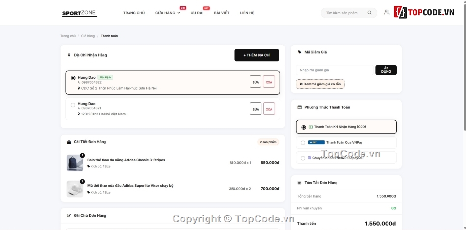 share code web the thao laravel,source code bán đồ thể thao php mysql,code web ban quan ao giay the thao,share code web nike adidas sepay,source code ban hang laravel flash sale