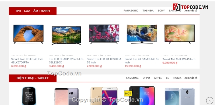 Website bán hàng điện máy,Web thương mại điện tử,web bán điện thoại,code web thương mại điện tử,web site bán hàng điện máy wordpress,code web điện máy