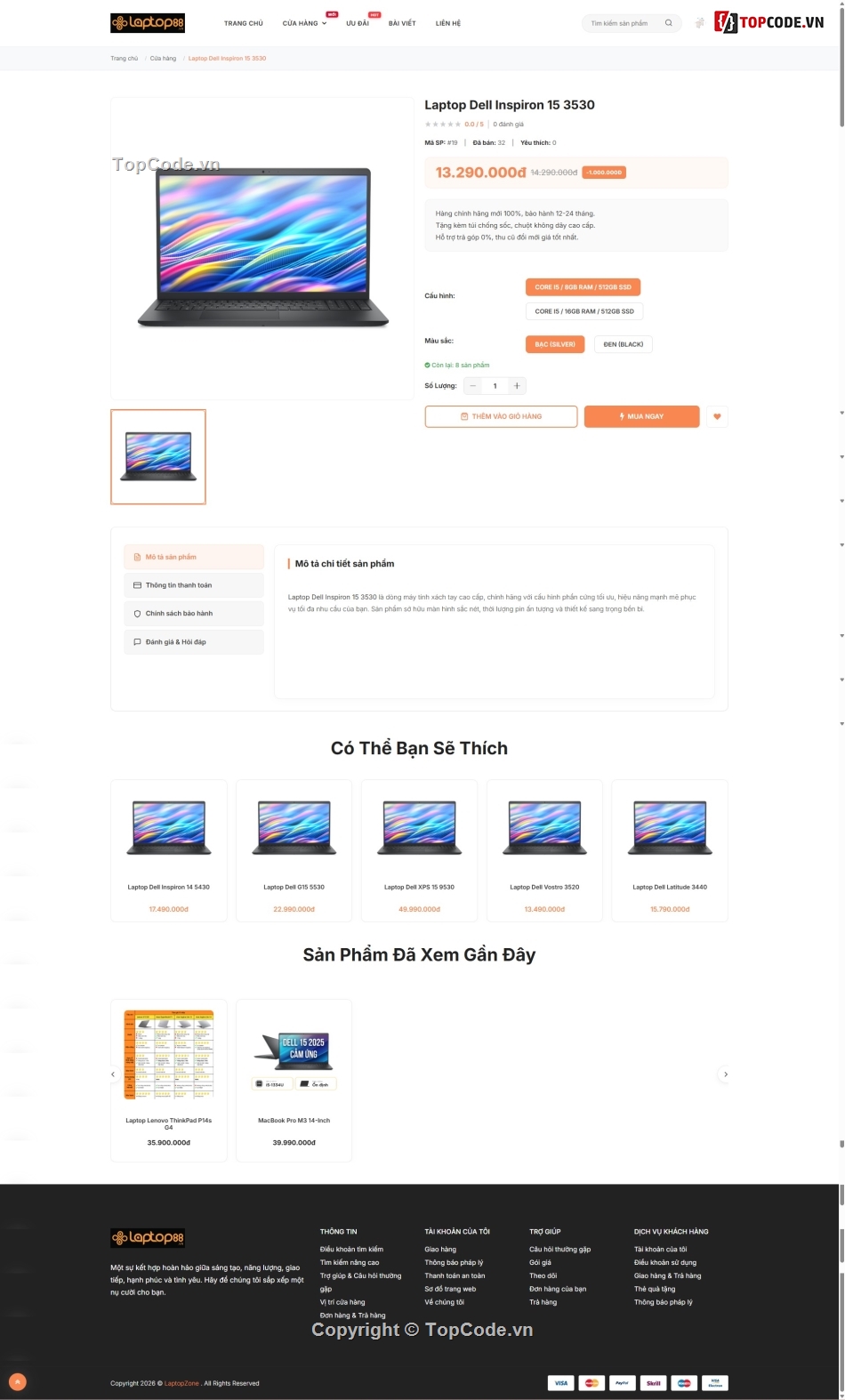Website bán máy tính laptop php mysql,Đồ án web bán máy tính laptop php,Web bán máy tính laptop,web bán máy tính