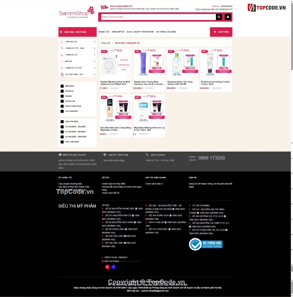 Code web bán mỹ phẩm,Website bán mỹ phẩm php mysql,Đồ án bán mỹ phẩm php mysql,Đồ án website bán mỹ phẩm,Mỹ phẩm php mysql