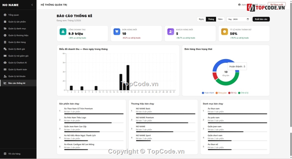 web bán quần áo nodejs reactjs,website thời trang tích hợp chatbot ai,web e commerce thời trang mongodb nodejs,web bán hàng quần áo chuyên nghiệp