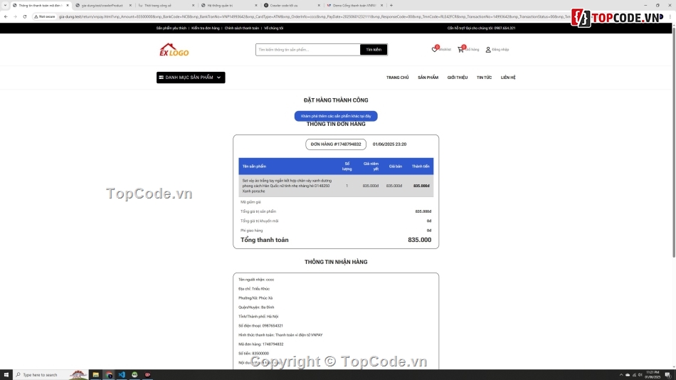 sharecode thoi trang nu,website ban quan ao nu,code website php laravel