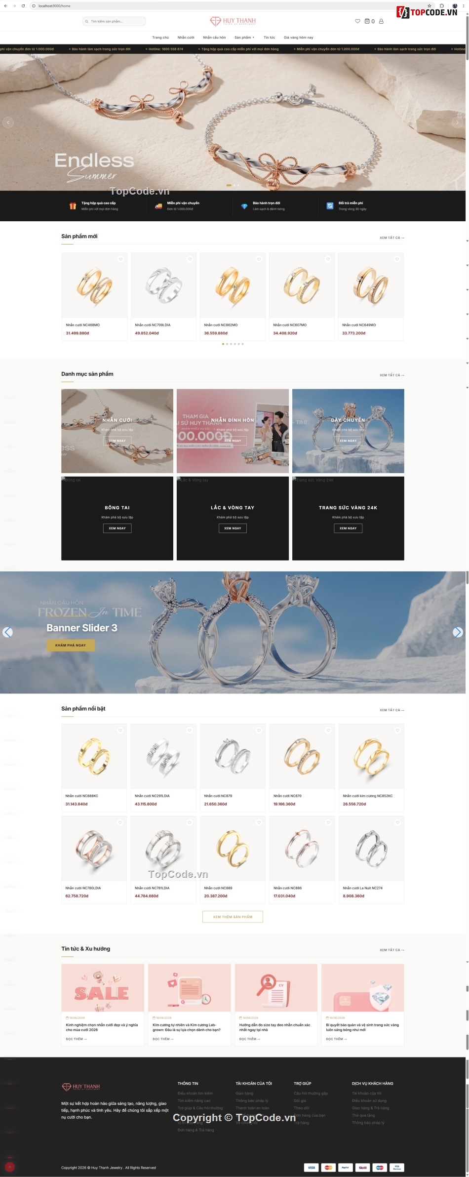share code website bán vàng bạc đá quý,source code laravel bán nhẫn cưới,code web trang sức cao cấp chuẩn seo,share code web bán hàng laravel,source code website bán trang sức