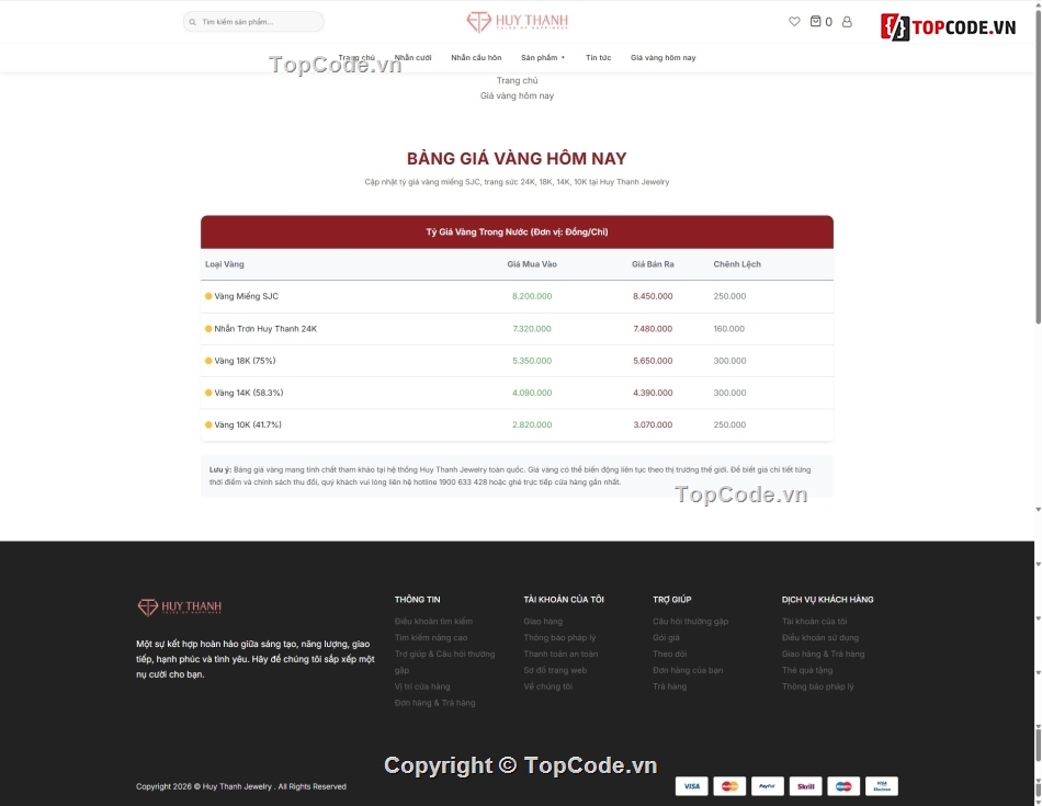 share code website bán vàng bạc đá quý,source code laravel bán nhẫn cưới,code web trang sức cao cấp chuẩn seo,share code web bán hàng laravel,source code website bán trang sức