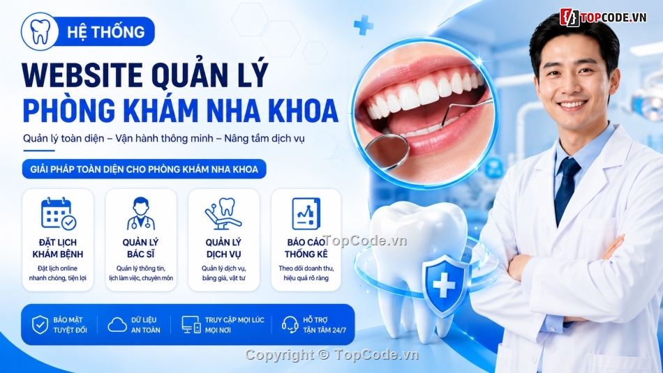 website nha khoa,website phòng khám nha khoa,web phòng khám nha khoa,Website đặt lịch khám bệnh,full code website phòng khám nha khoa
