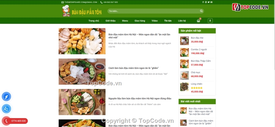 theme wp bán bún đậu,theme wordpress bún đậu,full code wordpress bún đậu,theme bún đậu không lỗi,theme wordpress bún đậu giá rẻ