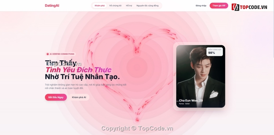 app hẹn hò ai,ứng dụng hẹn hò thông minh,fake account detection dating app,gọi video call hẹn hò,thanh toán vnpay app hẹn hò,LoveAI dating web ap