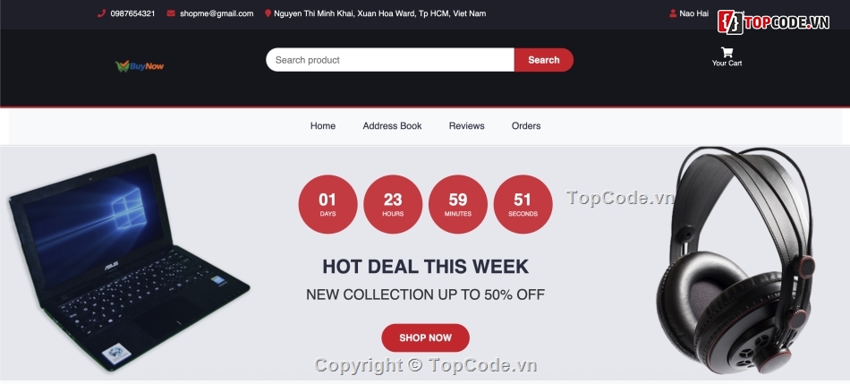 spring boot thymleaf,Web bán đồ điện tử,Sharecode Web bán đồ điện tử