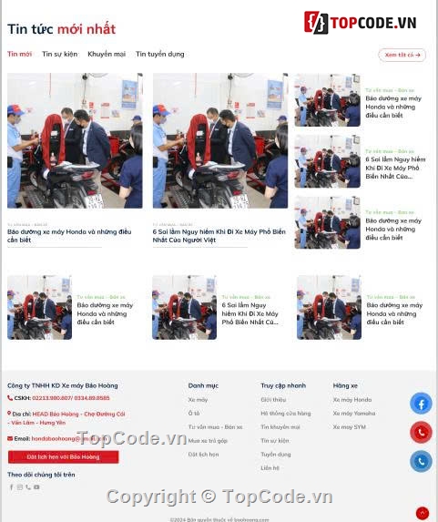 sharecode,website ô tô,bán xe máy,website bán xe máy,Sharecode website bán xe máy ô tô cực đẹp,web đẹp