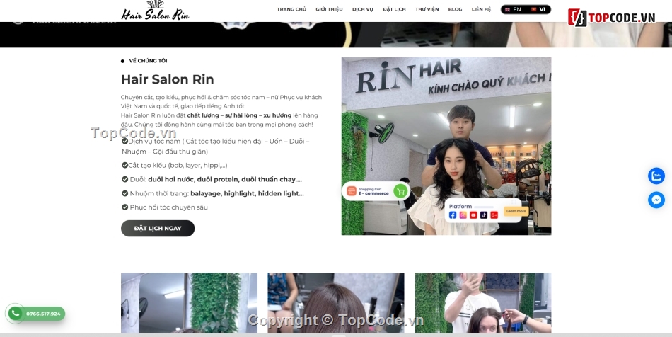 sharecode website,đặt lịch hẹn cắt tóc,cắt tóc tạo kiểu,đặt lịch salon tóc,website salon chuyên nghiệp,Sharecode Website Đặt Lịch Hẹn Cắt Tóc Tạo Kiểu Ch